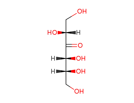 Molecular Structure of 53989-88-1 (<i>D</i>-<i>arabino</i>-[3]hexulose)