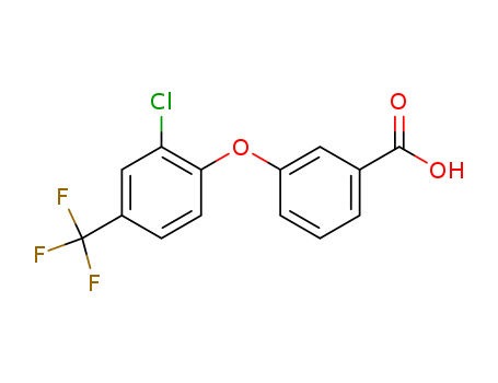 3-[2-Chloro-4-(trifluoromethyl)phenoxy]benzoic acid