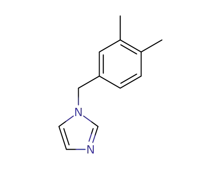 Molecular Structure of 70759-03-4 (1H-Imidazole, 1-[(3,4-dimethylphenyl)methyl]-)
