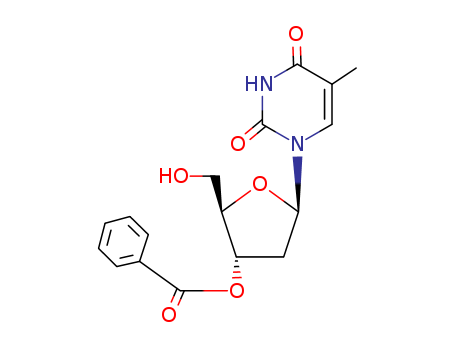 [(3S,5R)-2-(hydroxymethyl)-5-(5-methyl-2,4-dioxopyrimidin-1-yl)oxolan-3-yl] benzoate