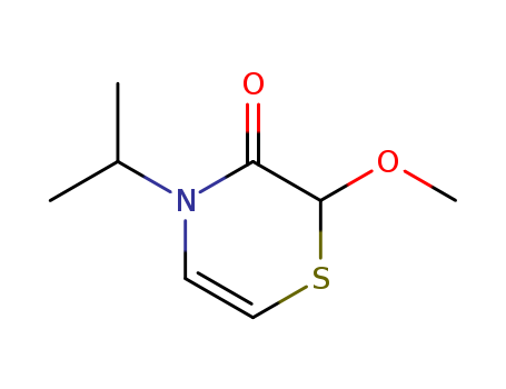 2H-1,4-Thiazin-3(4H)-one, 2-methoxy-4-(1-methylethyl)-