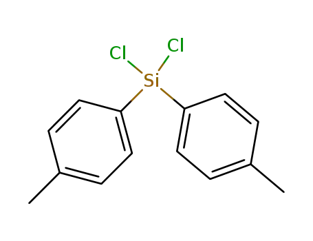 Molecular Structure of 18414-38-5 (DI-P-TOLYLDICHLOROSILANE)
