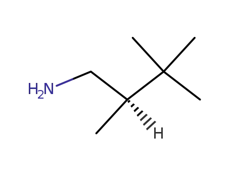Molecular Structure of 74669-71-9 ((R)-2,3,3-Trimethylbutylamin)