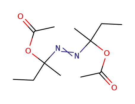 Molecular Structure of 57908-48-2 (1,1'-azobis(1-methylpropyl) diacetate)