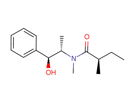 Molecular Structure of 1068600-85-0 ((2R)-N-[(1S,2S)-2-hydroxy-1-methyl-2-phenylethyl]-N-methyl-2-methylbutanamide)