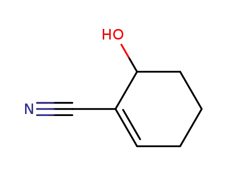 Molecular Structure of 28469-48-9 (6-hydroxycyclohex-1-enecarbonitrile)