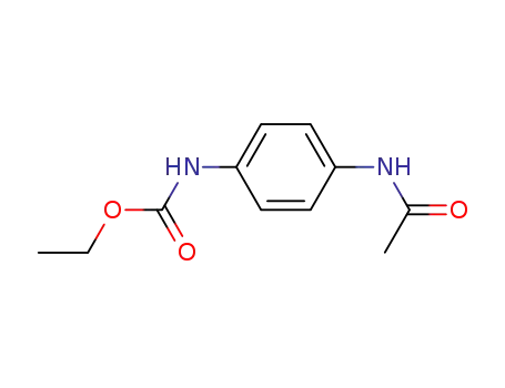 Molecular Structure of 95182-27-7 (ethyl N-(4-acetamidophenyl)carbamate)