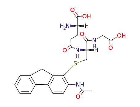 L-gamma-glutamyl-S-[2-(acetylamino)-9H-fluoren-1-yl]-L-cysteinylglycine