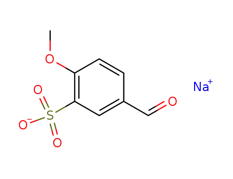 4-메톡시벤잘데하이드-3-설폰산나트륨염