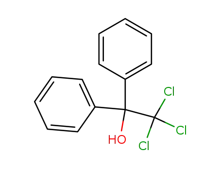 Molecular Structure of 6795-82-0 (2,2,2-trichloro-1,1-diphenylethanol)