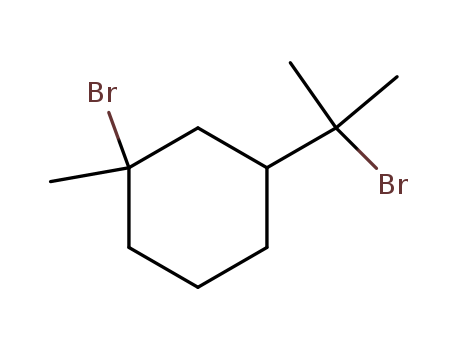 Cyclohexane, 1-bromo-3-(1-bromo-1-methylethyl)-1-methyl-