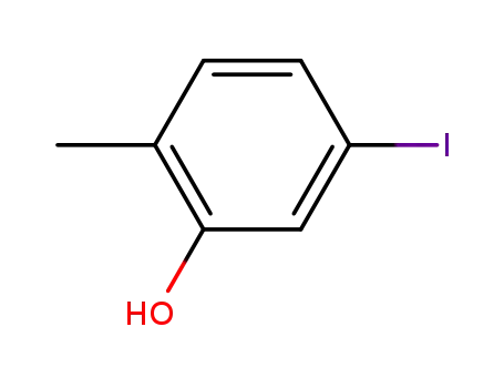 Molecular Structure of 183803-06-7 (5-iodo-2-MethylPhenol)