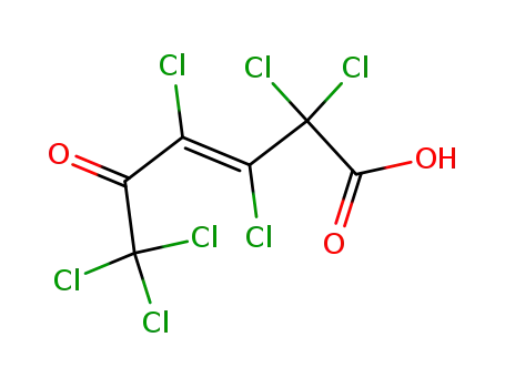 heptachloro-5-oxo-hex-3-enoic acid