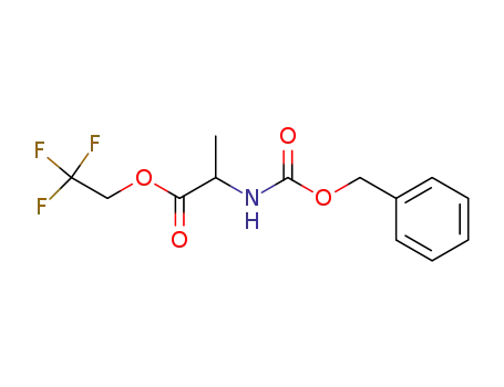 2-Benzyloxycarbonylamino-propionic acid 2,2,2-trifluoro-ethyl ester