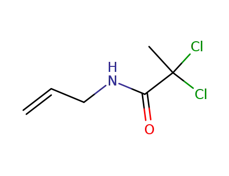 Molecular Structure of 83703-99-5 (N-Allyl-2,2-dichloro-propionamide)