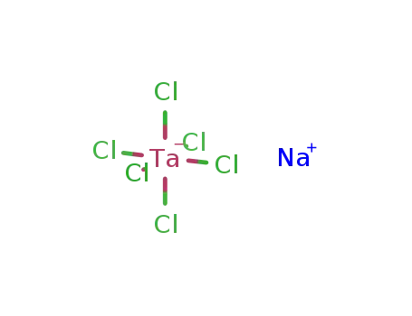 Molecular Structure of 16920-14-2 (sodium tantalum hexachloride)