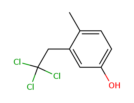 4-methyl-3-(2,2,2-trichloroethyl)phenol