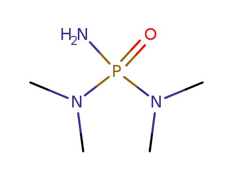 Molecular Structure of 3732-86-3 (NNNNTETRAMETHYLPHOSPHORAMIDE)