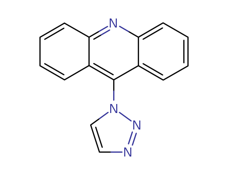 Molecular Structure of 198025-77-3 (Acridine, 9-(1H-1,2,3-triazol-1-yl)-)