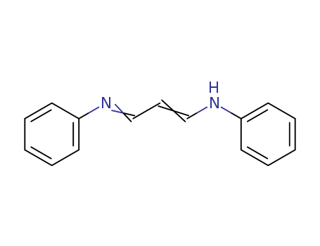 Benzenamine,N-[3-(phenylamino)-2-propen-1-ylidene]- cas  4485-89-6