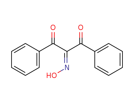 Molecular Structure of 51210-89-0 (1,3-diphenyl-1,2,3-propanetrione 2-oxime)