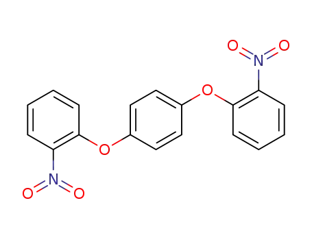 Molecular Structure of 22100-57-8 (1,4-bis(2-nitrophenoxy)benzene)