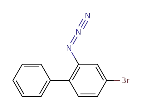 Molecular Structure of 91330-90-4 (4-Brom-2-azidobiphenyl)