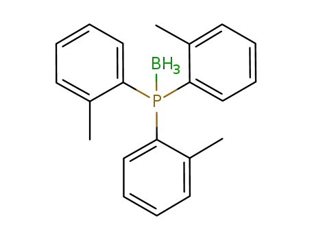 Molecular Structure of 878809-28-0 (tris(2-tolyl)phosphane-borane(1:1))