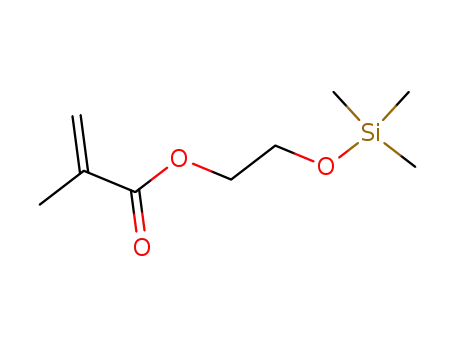 Molecular Structure of 17407-09-9 (2-(TRIMETHYLSILOXY)ETHYL METHACRYLATE)