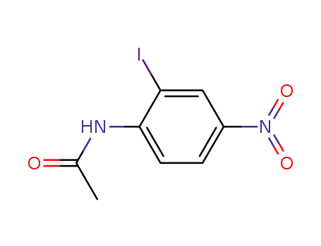 Molecular Structure of 19591-18-5 (N-(2-iodo-4-nitrophenyl)acetamide)