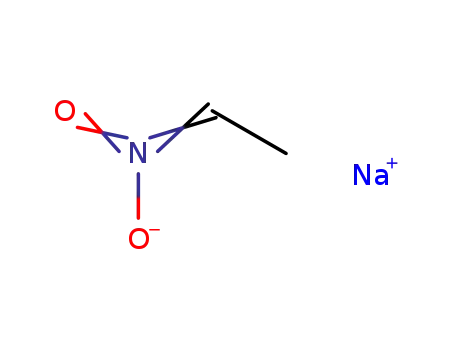 Molecular Structure of 25854-39-1 (ethanenitronate)