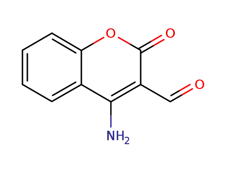 2H-1-Benzopyran-3-carboxaldehyde, 4-amino-2-oxo-
