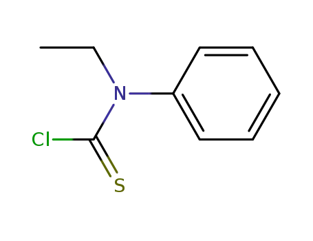 Molecular Structure of 35517-93-2 (N-ETHYL-N-PHENYLTHIOCARBAMOYL CHLORIDE)
