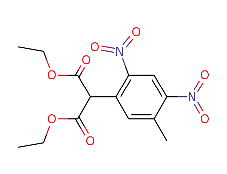 (5-methyl-2,4-dinitro-phenyl)-malonic acid diethyl ester