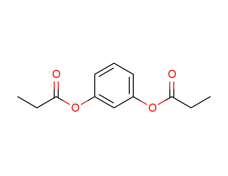 Molecular Structure of 6963-54-8 (benzene-1,3-diyl dipropanoate)