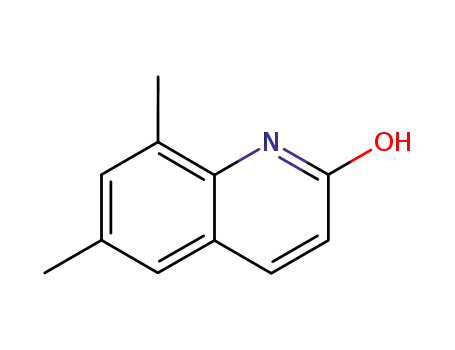 Molecular Structure of 54904-39-1 (6,7-Dimethyl-2-hydroxyquinoline)