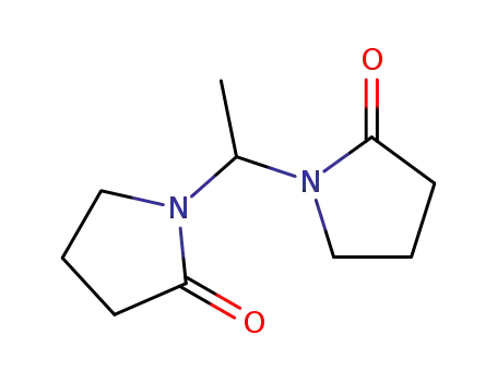 1,1-bis-(N-2-oxopyrrolidinyl)ethane