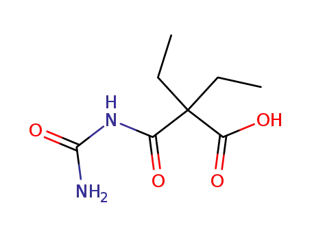 Butanoic acid, 2-(((aminocarbonyl)amino)carbonyl)-2-ethyl-