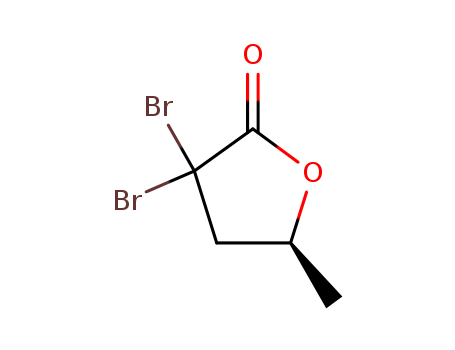 2(3H)-Furanone,3,3-dibromodihydro-5-methyl-