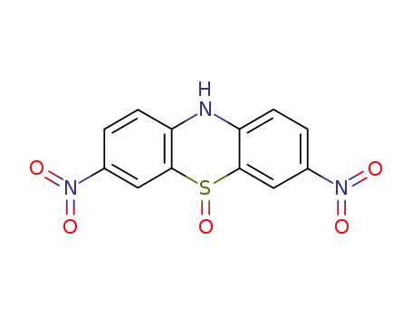 Molecular Structure of 574-81-2 (3,7-dinitrophenothiazine 5-oxide)