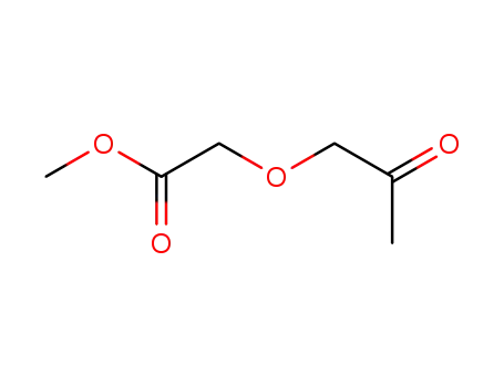Molecular Structure of 61363-66-4 ((2-Oxo-propoxy)-acetic acid methyl ester)