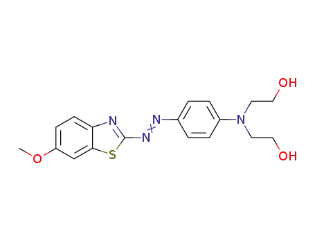 2,2'-((4-((6-Methoxybenzothiazol-2-yl)azo)phenyl)imino)bisethanol