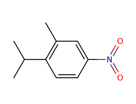 Molecular Structure of 4571-14-6 (2-isopropyl-5-nitrotoluene)
