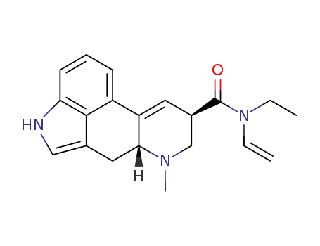 Molecular Structure of 65527-59-5 (Lysergic acid ethylvinylamide)
