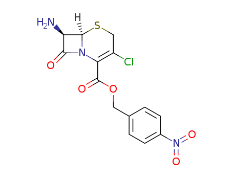 5-Thia-1-azabicyclo[4.2.0]oct-2-ene-2-carboxylicacid, 7-amino-3-chloro-8-oxo-, (4-nitrophenyl)methyl ester, (6R,7R)-
