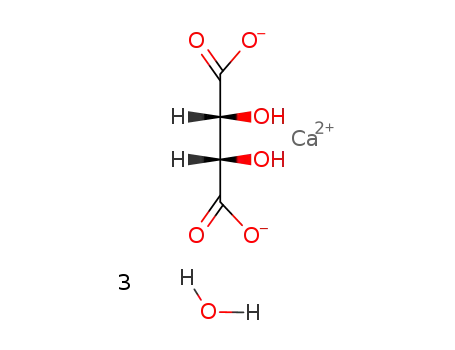 Molecular Structure of 134841-46-6 (DL-tartaricacidcalciumsalt)