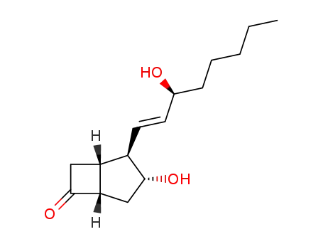 (1R,2R,3R,5S)-3-Hydroxy-2-((E)-(S)-3-hydroxy-oct-1-enyl)-bicyclo[3.2.0]heptan-6-one
