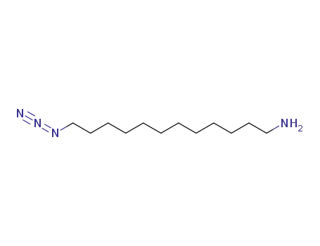 Molecular Structure of 1416710-80-9 (12-azidododecan-1-amine)