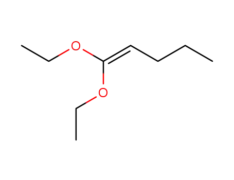 Molecular Structure of 682802-51-3 (1,1-diethoxy-pent-1-ene)