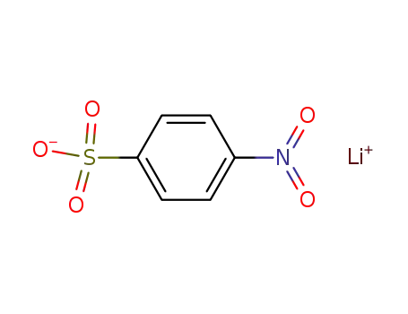 Benzenesulfonic acid, 4-nitro-, lithium salt